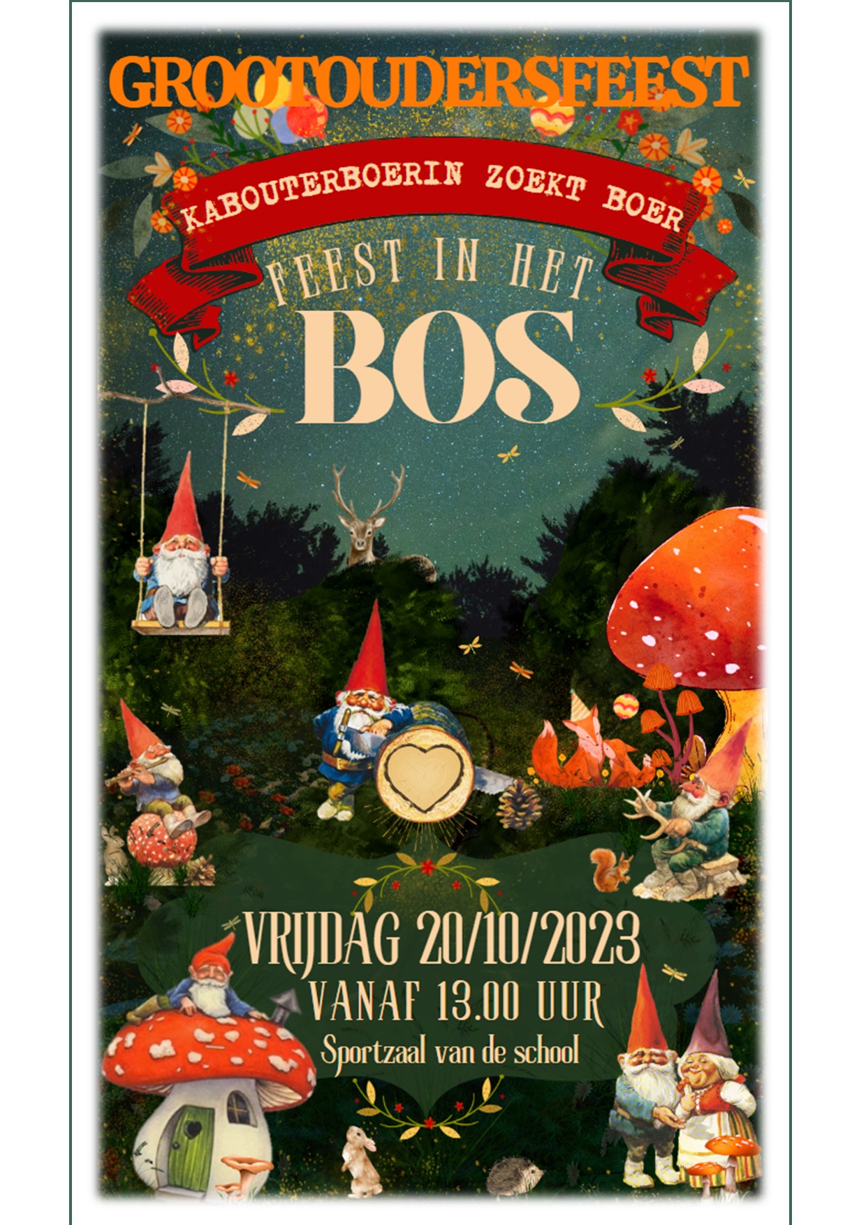 Afiche grootoudersfeest 2023